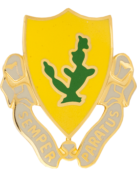 12th Cavalry Unit Crest (Semper Paratus)