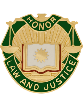12th Military Police Group Unit Crest (Honor And Justice) (DUI-0012G)
