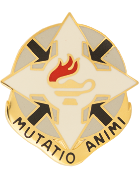 12th Psychological Operations Battalion Unit Crest (Mutatio Animi)