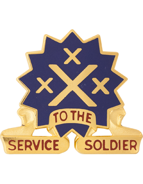 13th Corps Support Command Unit Crest (Service To The Soldier)