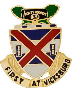 13th Infantry Unit Crest (First At Vicksburg)