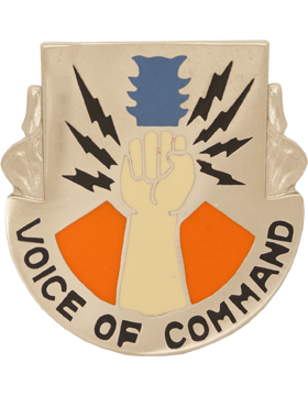 13th Signal Battalion Unit Crest (Voice Of Command)