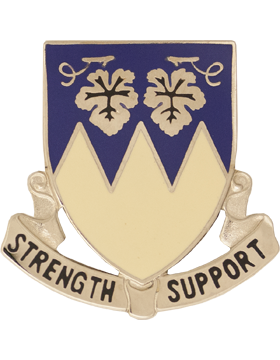 13th Support Battalion Unit Crest (Strength Support)