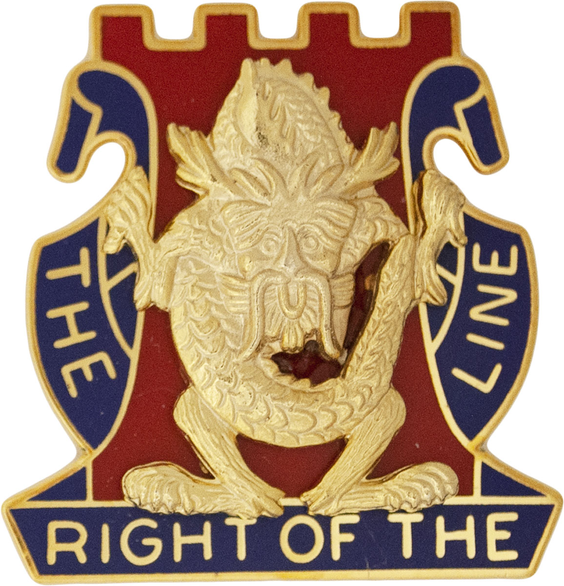 14th Infantry Unit Crest (The Right Of The Line)