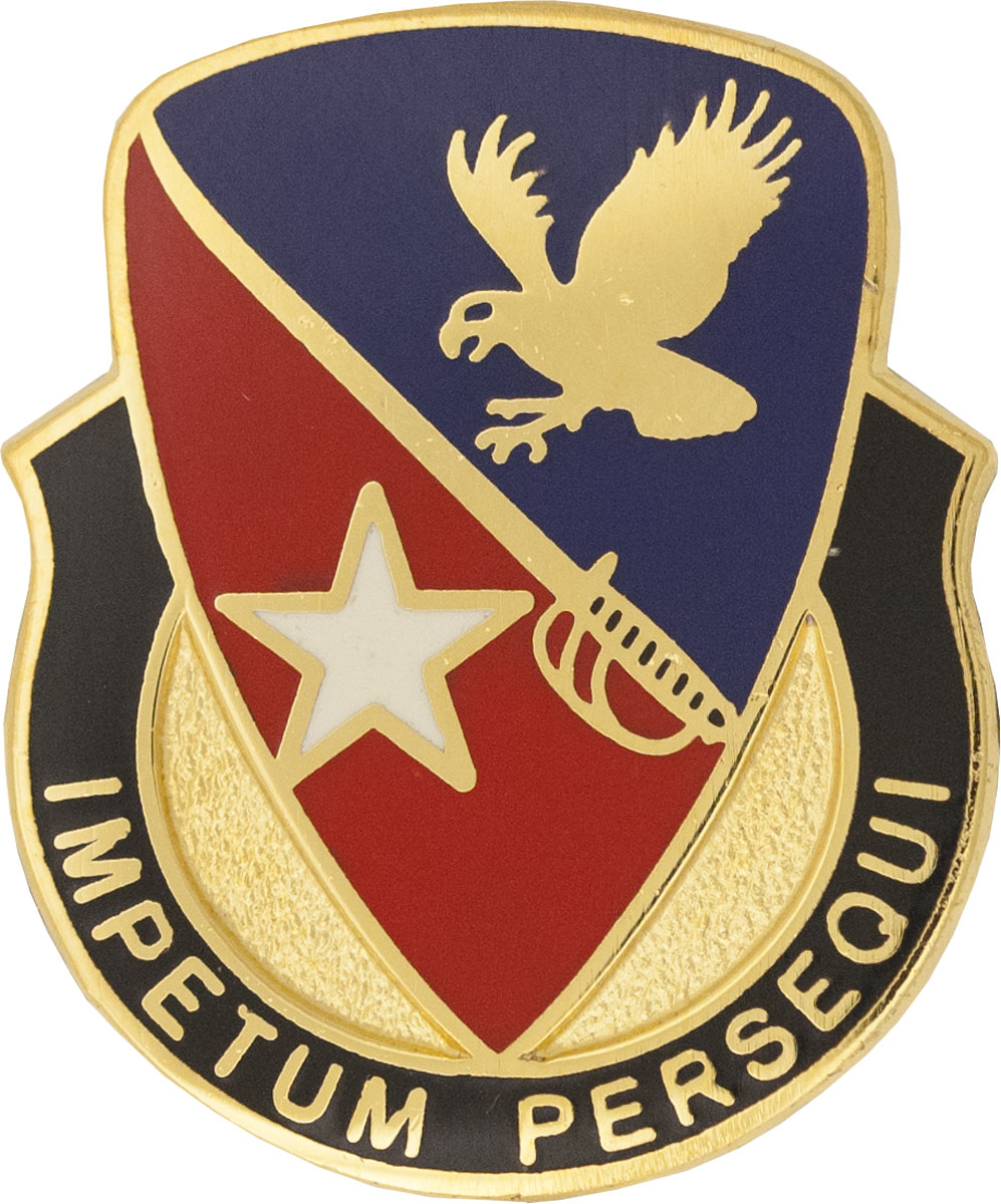 21st Cavalry Brigade Air Combat Unit Crest (Impetum Persequi)