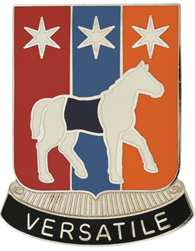 27th Infantry Brigade Special Troops Battalion (Right) Unit Crest (Versatile)