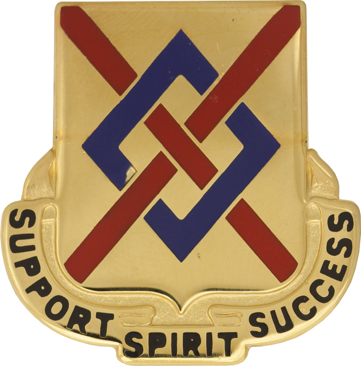 39th Support Battalion Unit Crest (Support Spirit Success)