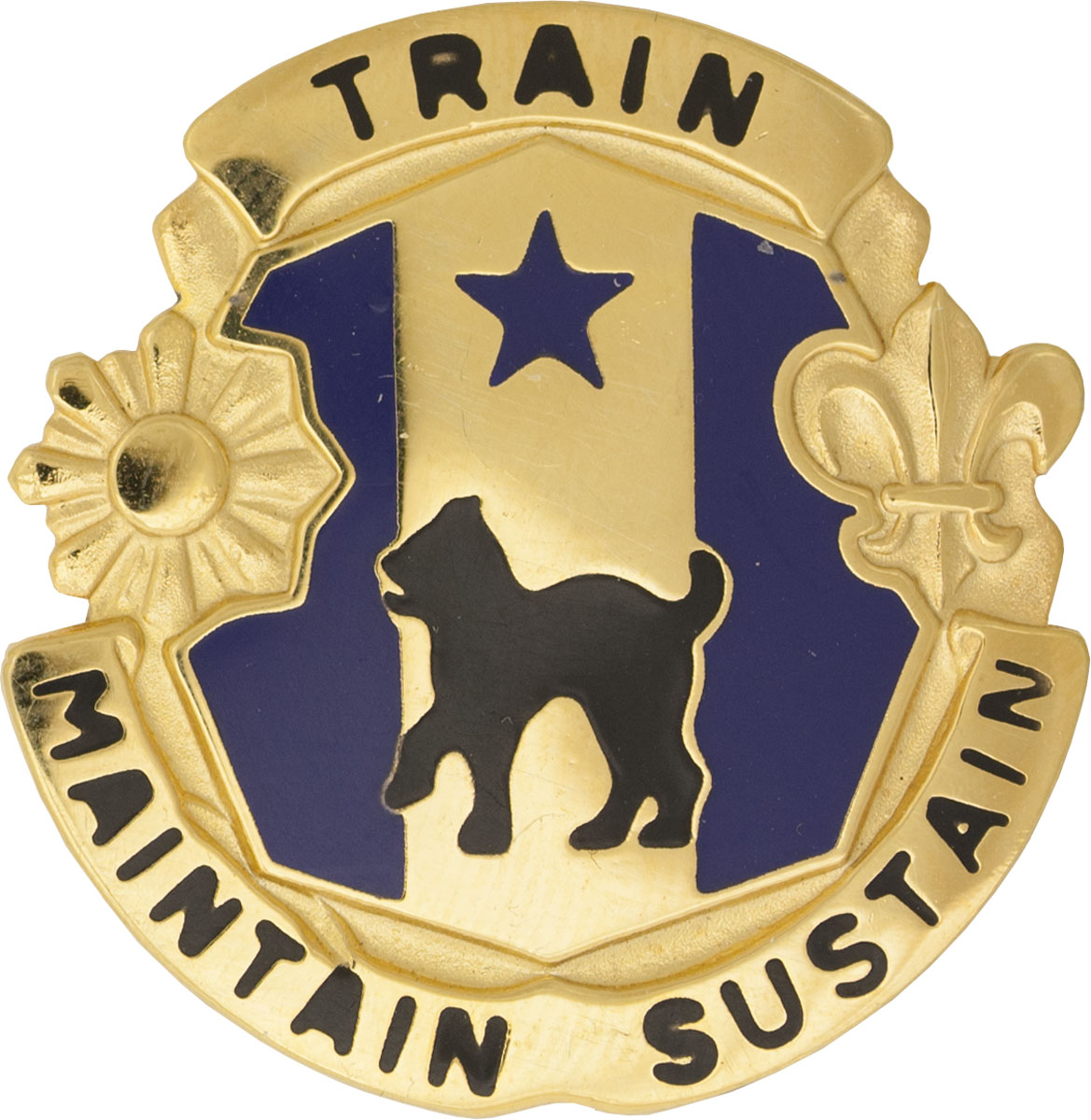 81st Army Reserve Command Unit Crest (Train Maintain Sustain)