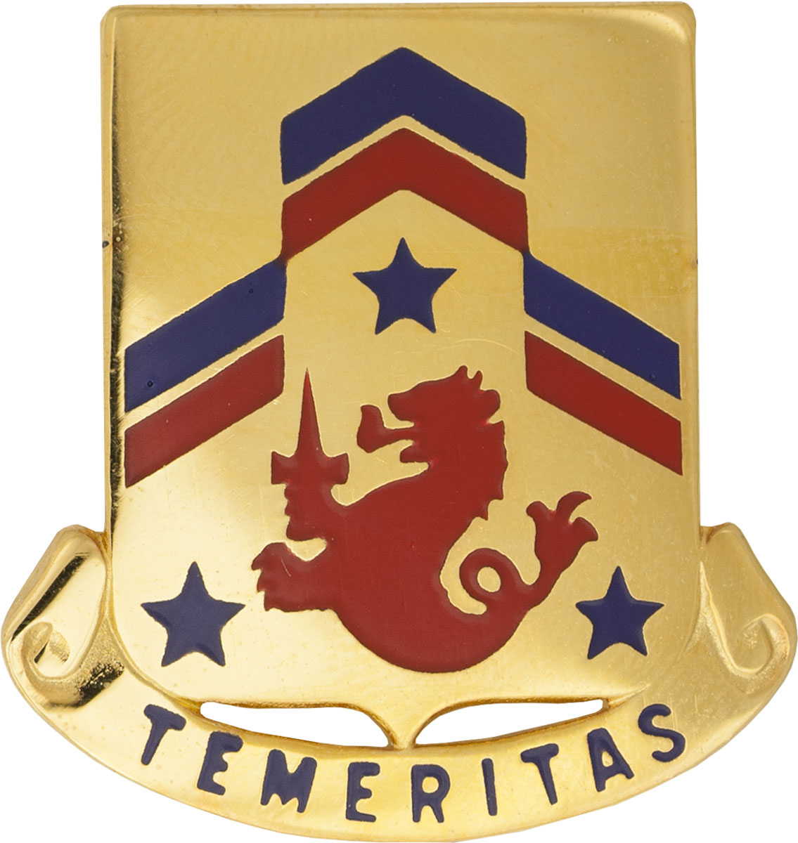 0082 Cavalry Unit Crest (Temeritas) | US Military