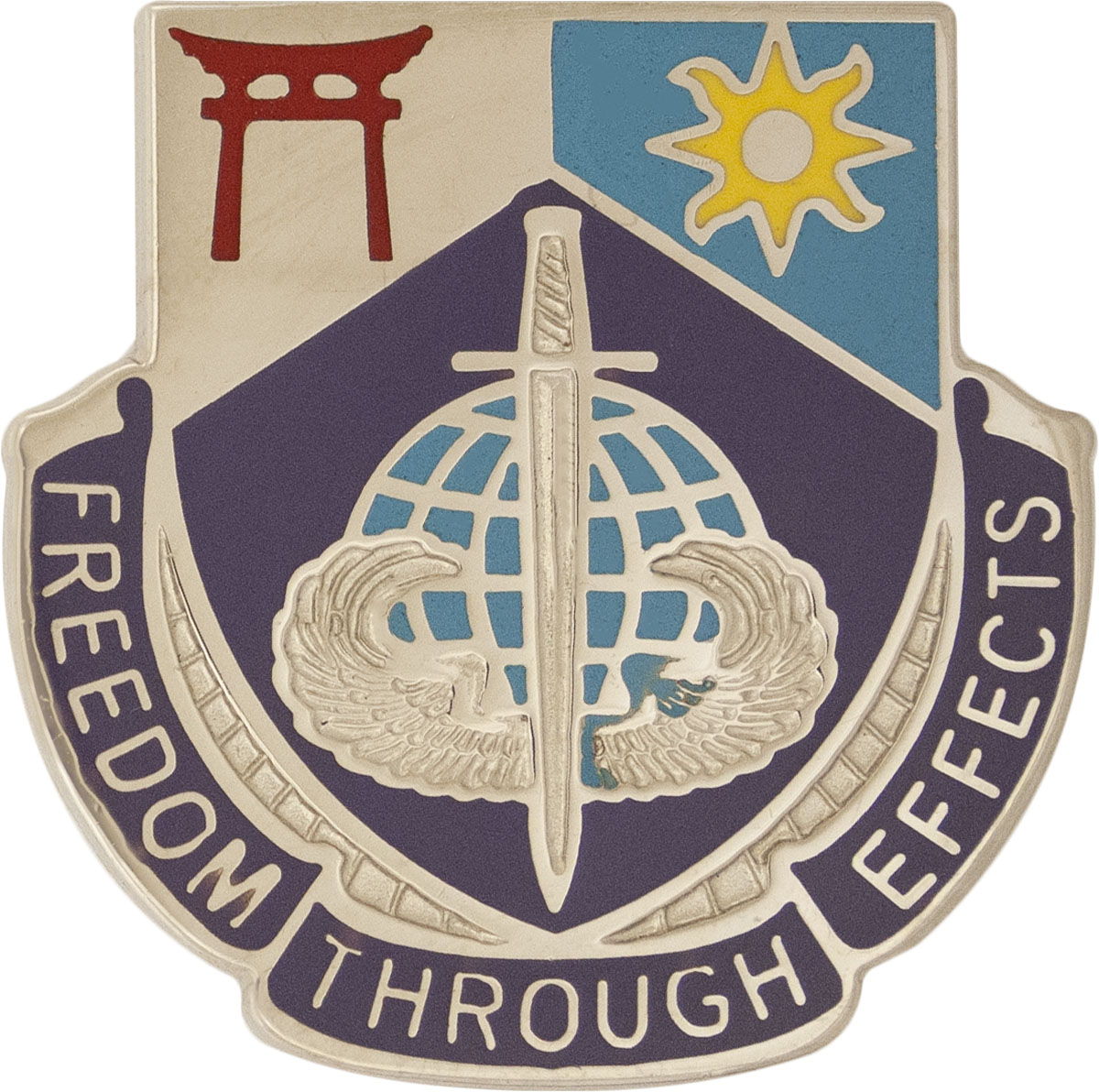 0097 Civil Affairs Bn Unit Crest (Freedom Through Effects)