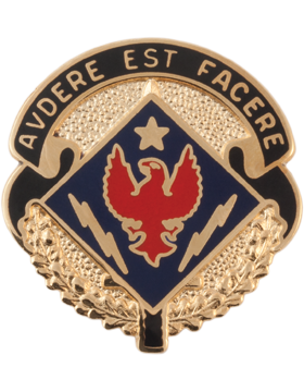 1st Brigade 4th Infantry Special Troops Battalion Unit Crest (Avdere Est Facere)