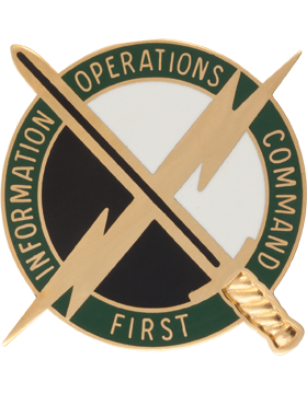 1st Information Operations Cmd Unit Crest (First Information)