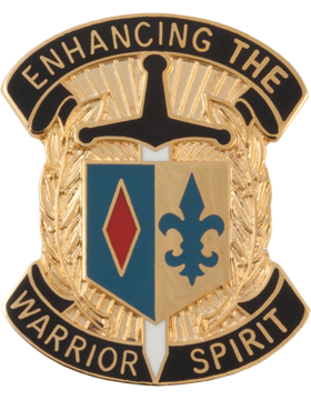 1st Combat Support Brigade Unit Crest (Enhancing The Warrior Spirit)