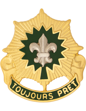2nd Armored Cavalry Regiment Unit Crest (Toujours Pret)