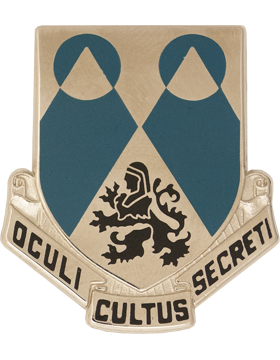 2nd Military Intelligence Battalion Unit Crest (Oculi Cultus Secret)