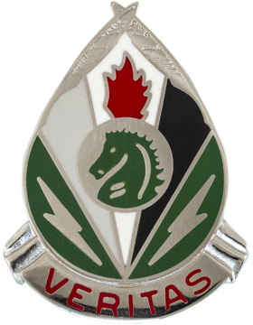 2nd Phychological Operations Group Unit Crest (Veritas)