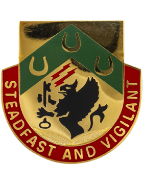 3rd Brigade 1st Cavalry Special Troops Unit Crest (Steadfast And Vigilant)