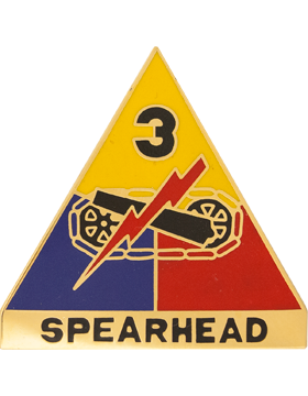3rd Armored Division Unit Crest (Spearhead)