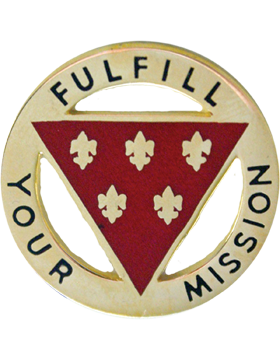 3rd Infantry Division Artillery Unit Crest (Fulfill Your Mission)