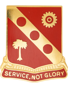 3rd Ordnance Battalion Unit Crest (Service Not Glory)