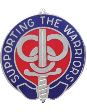 0003 Personnel Command Unit Crest (Supporting The Warriors)