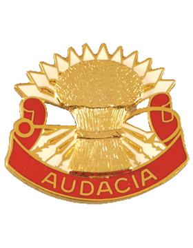 4th Air Defense Artillery Unit Crest (Audacia)
