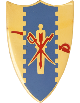 4th Cavalry Unit Crest (No Motto)