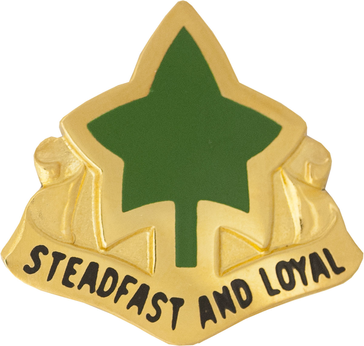 4th Infantry Division Unit Crest (Steadfast And Loyal)