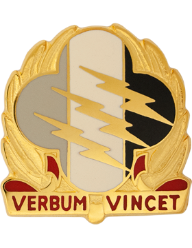 4th Psychological Operations Group Unit Crest (Verbum Vincet)