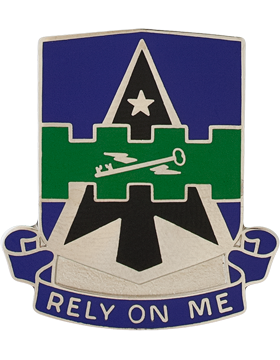 5th Brigade 1st Armored Division Special Troops Battalion Unit Crest (Rely On Me
