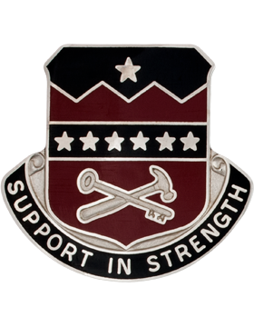 5th Brigade 1st Armored Division Support Battalion Unit Crest