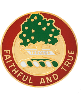 5th Field Artillery Unit Crest (Faithful And True)