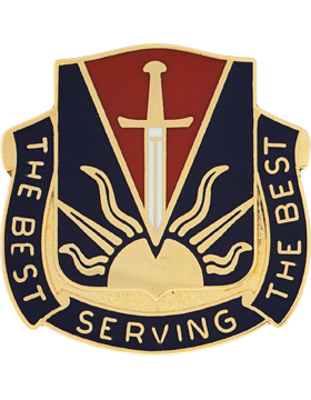 5th Personnel Services Battalion Unit Crest (The Best Serving The Best)