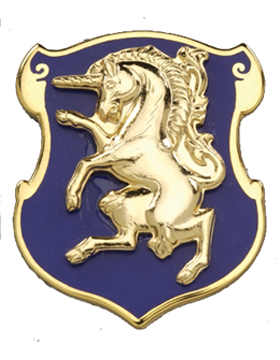 6th Cavalry Unit Crest (No Motto)