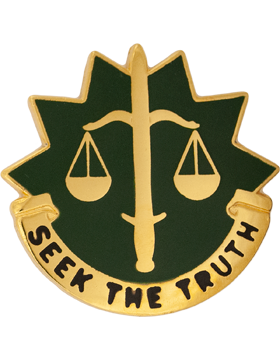 6th Military Police Group Unit Crest (Seek The Truth)