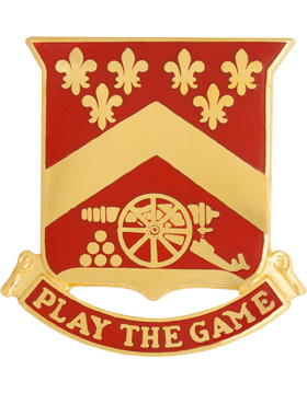 103rd Field Artillery Unit Crest (Play The Game)