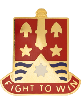 103rd Field Artillery Brigade Unit Crest (Fight To Win)