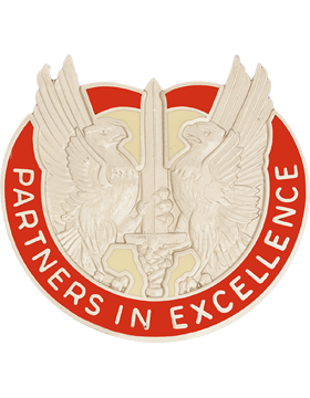 103rd Support Group Unit Crest (Partners In Excellence)