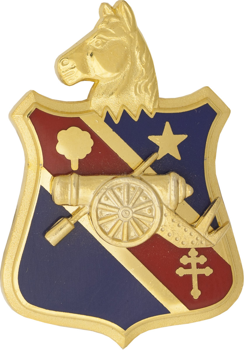 104th Field Artillery Unit Crest (No Motto)