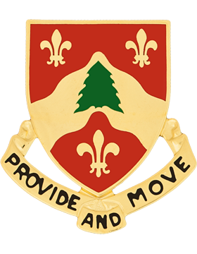 104th Support Battalion United States Army Unit Crest (Provide And Move)