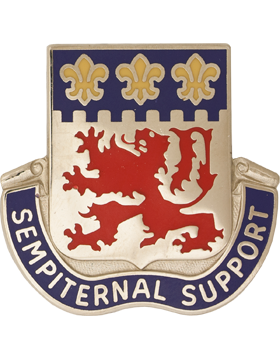105th Engineer Group Unit Crest (Sempiternal Support)