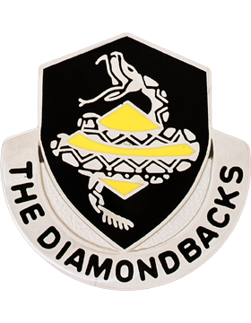 106th Finance Battalion Unit Crest (The Diamond Backs)