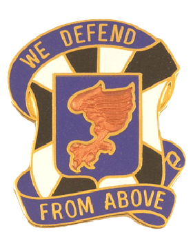 108th Aviation Unit Crest (We Defend From Above)