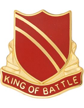 108th Regiment Unit Crest (King Of Battle)