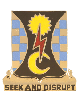 109th Military Intelligence Battalion Unit Crest (Seek And Disrupt)