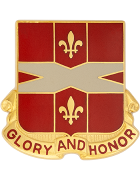 111th Air Defense Artillery Unit Crest (Glory And Honor)