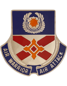 111th Aviation Battalion Unit Crest (Air Warrior Air Attack)