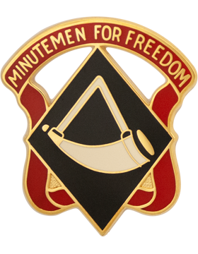 111th Engineer Group Unit Crest (Minutemen For Freedom)
