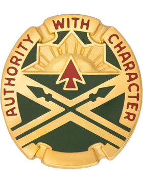111th Ordnance Group Unit Crest (Authority With Character)