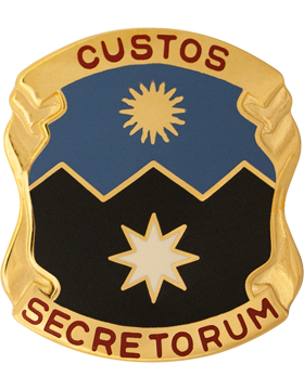 115th Military Intelligence Group Unit Crest (Custos Secretorum)